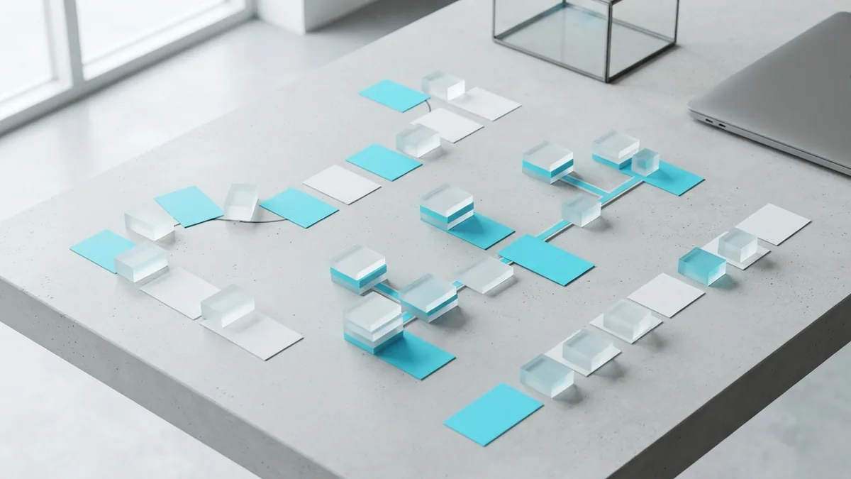Comparing software development models Project workspace showing different paths for software development models