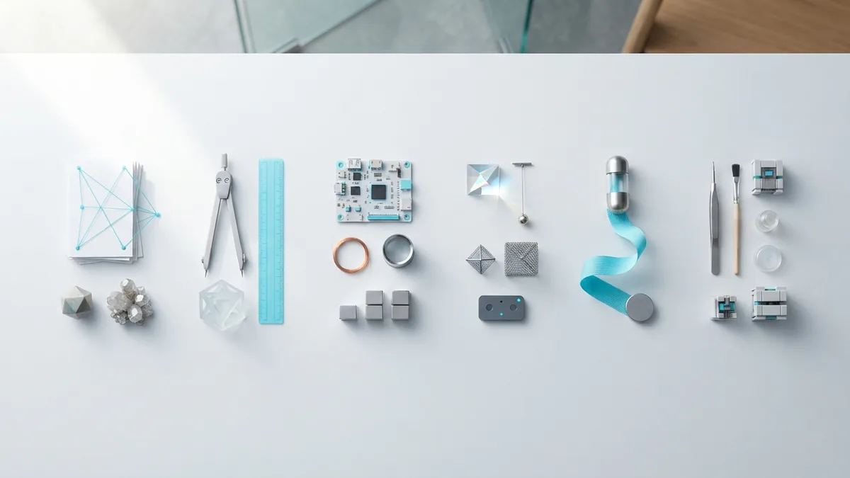 The six main SDLC phases Six stages of software development shown as a clear sequence of planning and build materials